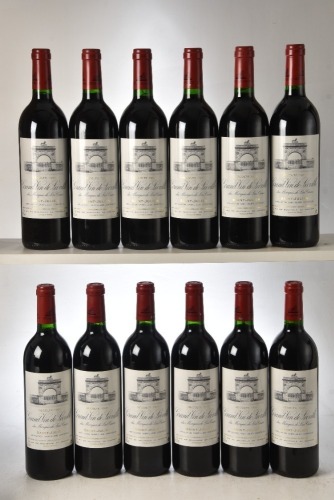 Chateau Leoville Las Cases 1996 St Julien 12 bts OWC In Bond