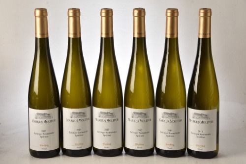 Markus Molitor Zeltinger Sonnenuhr Spatlese Gold Capsule 2015 6 bts. 5