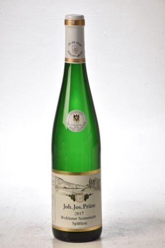 J J Prum Wehlener Sonnenuhr Spatlese 2017 2 bts. 5