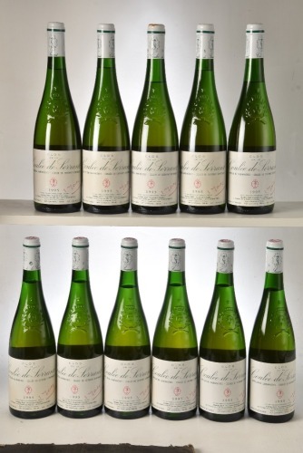 Savennieres Clos de la Coulee de Serrant 1995 Nicolas Joly 11 bts