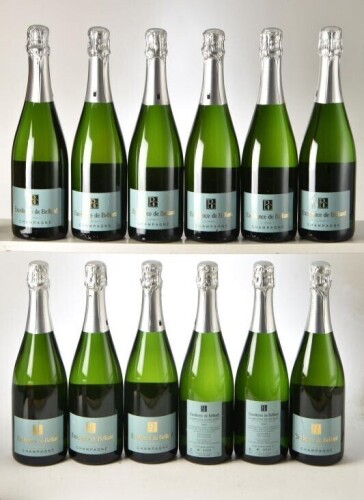 Champagne Eric legrand Blanc de Blancs 2008 Labelled for Belliard 12 bts OWC In Bond