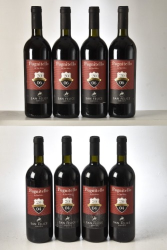 Pugnitello 2004 and 2006 4 bts Each