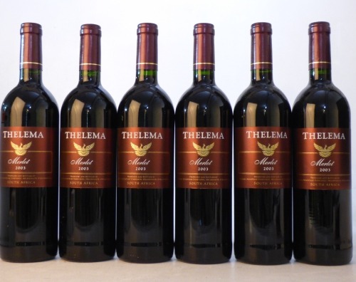 Thelema Merlot 2003 6 bts OCC