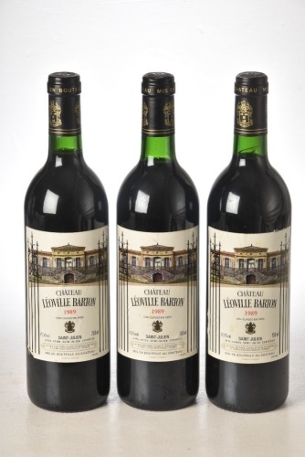 Chateau Leoville Barton 1989 Saint-Julien 3 bts