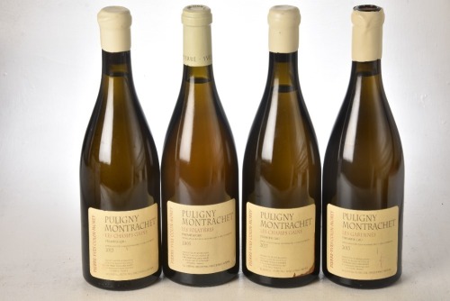 Puligny-Montrachet Premier Cru Les Folatieres 2005 Pierre-Yves Colin-Morey 1bt Puligny-Montrachet Premier Cru Les Garennes 2013 Pierre-Yves Colin-Morey 1bt 2Puligny-Montrachet Premier Cru Champs Gain 2013 Pierre-Yves Colin-Morey 2 bts Above 4 bottles Fro