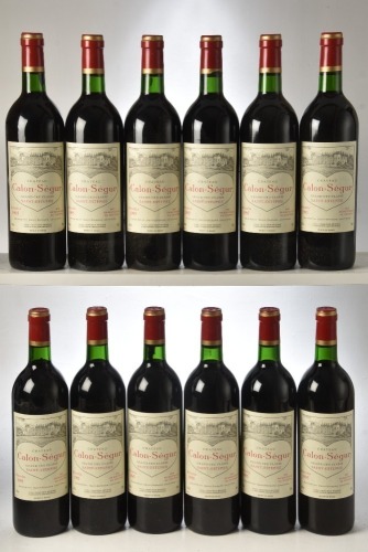 Chateau Calon-Segur St Estephe 1995 12 bts OWC