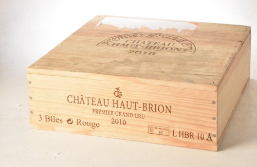 Chateau Haut-Brion 2010 Pessac Leognan 3 bts OWC Recently Removed from The Wine Society, Stevenage