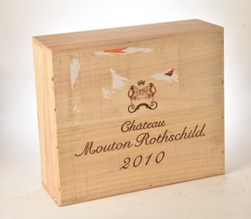 Chateau Mouton Rothschild 2010 Pauillac 3 bts OWC Recently Removed from The Wine Society, Stevenage