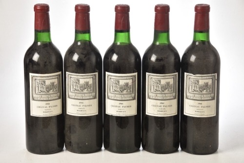 Chateau Palmer - BB&R bottling 1966 5 bts