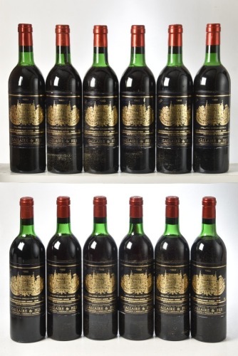 Chateau Palmer 1982 Margaux 12 bts OWC