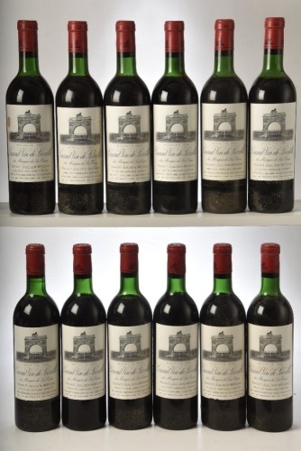 Chateau Leoville Las Cases 1966 12 bts OWC