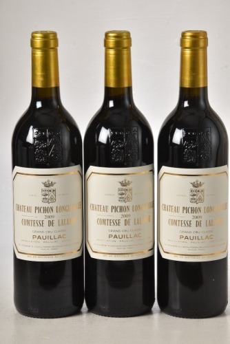 Chateau Pichon Comtesse de Lalande 2009 Pauillac 3 bts OWC