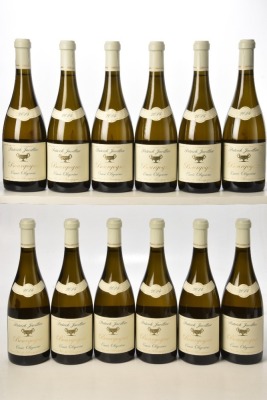 Bourgogne Blanc Cuvée Oligocenes 2014 Domaine Patrick Javillier 12 bts OCC In Bond