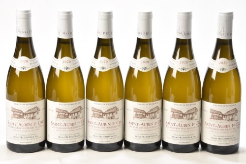 Saint Aubin 1er Cru Murgers Dents de Chien 2020 Domaine Henri Prudhon 6 bts OCC In Bond