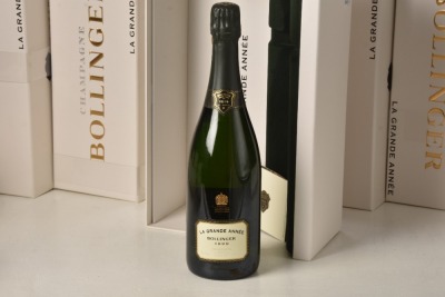 Champagne Bollinger la Grand Annee 1999 6 bts OCC