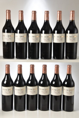 Chateau Bellevue Mondotte 2003 St Emilion GCC 12 bts OWC In Bond