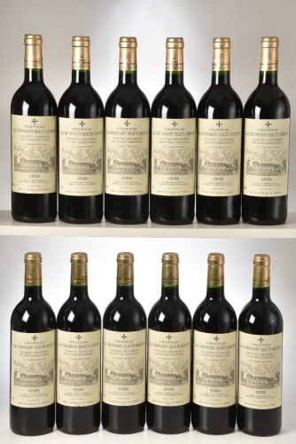 Chateau La Mission Haut Brion 1996 Pessac Leognan 12 bts OWC