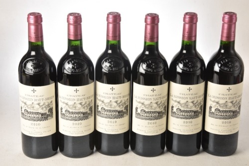 Chateau La Mission Haut Brion 2010 Pessac Leognan 6 bts OWC Recently Removed from The Wine Society, Stevenage