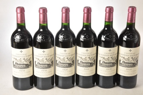 Chateau La Mission Haut Brion 2010 Pessac Leognan 6 bts OWC Recently Removed from The Wine Society, Stevenage