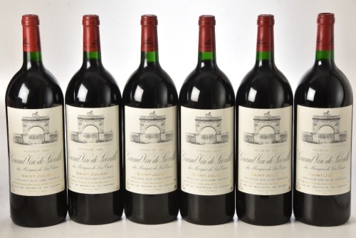 Chateau Leoville las case 1996 Pauillac 6 Mags OWC In Bond