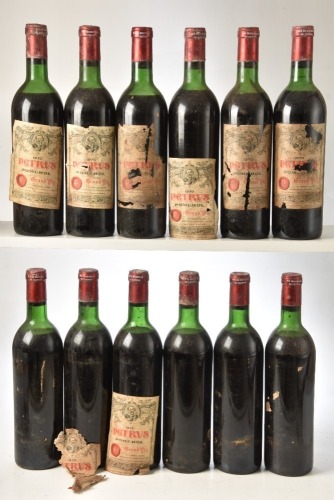 Chateau Petrus 1970 Pomerol 12 bts