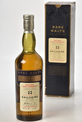 Dailuaine Rare Malts collection Scotch Whisky 1973 70cl 60.92% Vol 1 bt 