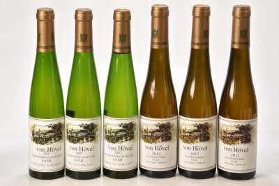 The Sweet Riesling Collection Case Weingut von Hovel 2000 6 37.5cl bts In Bond
