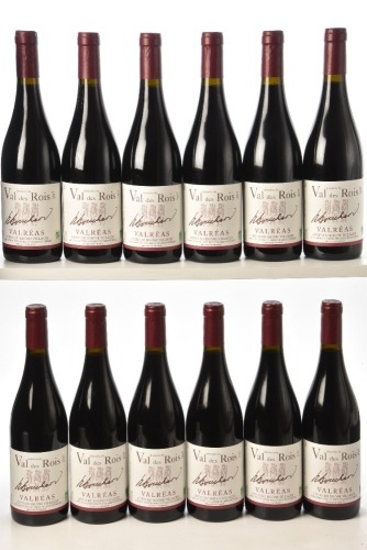 Valréas Côtes-du- Rhône Villages Val des Rois 2017 12 bts
