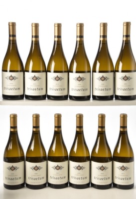 Trisaetum Chardonnay 2015 Willamette Valley 12 bts OCC In Bond