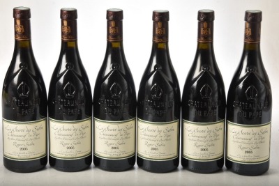 Chateauneuf du Pape Le Secret 2005 Roger Sabon 6 bts OWC In Bond