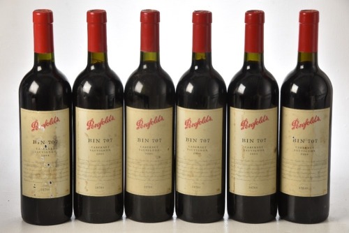 Penfolds Bin 707 2004 6 bts