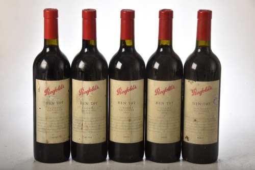 Penfolds Bin 707 2005 5 bts