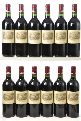 Chateau Lafite Rothschild 1996 Pauillac 12 bts OWC In Bond