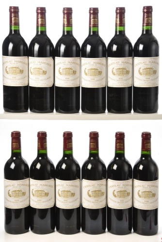 Chateau Margaux 1996 Margaux 12 bts OWC In Bond