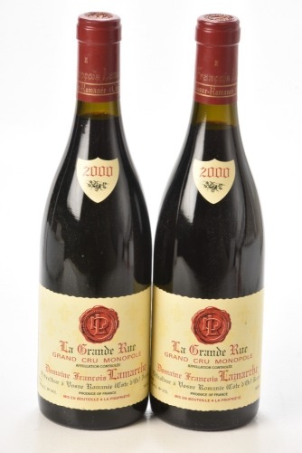 La Grande Rue Grand Cru 2000 Domaine Francois Lamarche 2 bts