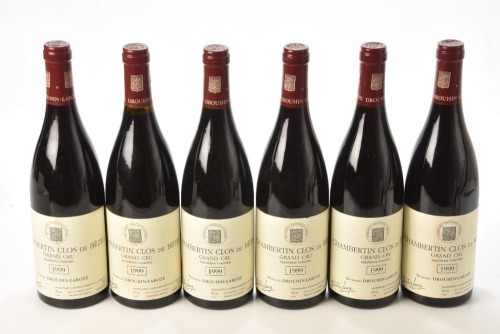 Chambertin Clos de Beze Grand Cru 1999 Domaine Drouhin Laroze 6 bts