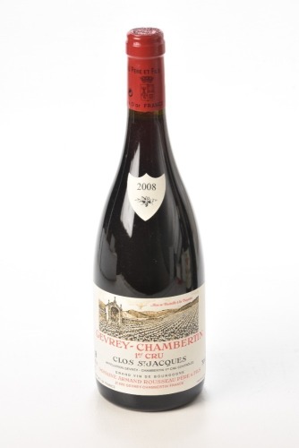 Gevrey Chambertin 1er Cru Clos St Jacques 2008 Domaine Armand Rousseau 1 bt