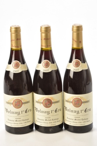 Volnay 1er Cru 2007 Domaine Michel Lafarge 3 bts