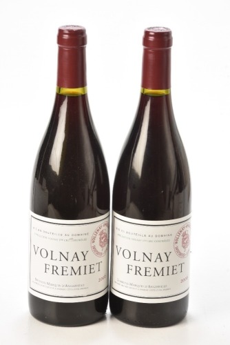 Volnay 1er Cru Fremiets 2006 Domaine Marquis d'Angerville 2 bts