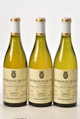 Bourgogne Blanc 2009 Domaine Georges de Vogue 3 bts OWC In Bond