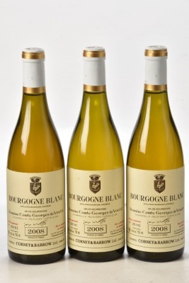 Bourgogne Blanc 2008 Domaine Georges de Vogue 3 bts OWC In Bond