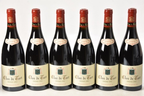 Clos de Tart Grand Cru 2009 Mommesin 6 bts OWC In Bond