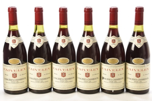 Latricieres Chambertin Grand Cru 1990 Domain Faiveley 6 bts OCC