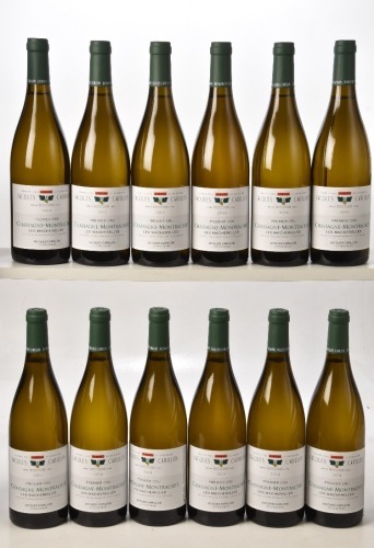 Chassagne Montrachet 1er Cru Les Macherelles 2014 Domaine Jacques Carillon 12 bts OCC In Bond