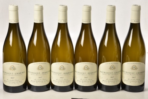 Meursault 1er Cru Perrieres 2017 Domaine Henri Germain et Fils 6 bts OCC In Bond