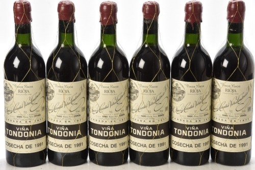 Vina Tondonia Gran Reserva 1991 Lopez de Heredia 2 x 6 bts In BondOWC