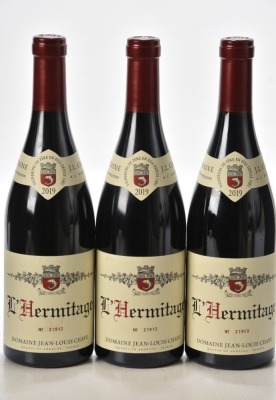 Hermitage Rouge 2019 Domaine Jean Louis Chave 3 bts In Bond