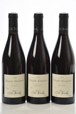 Chapelle Chambertin Grand Cru 2019 Domaine Cecile Tremblay 3 bts In Bond