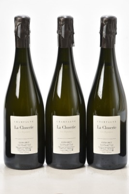 Champagne Les Beguines LC18 La Closerie NV Jerome Prevost 3 bts In Bond