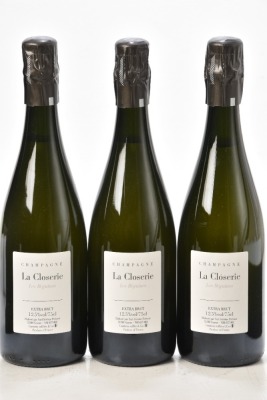 Champagne Les Beguines LC20 La Closerie NV Jerome Prevost 3 bts In Bond